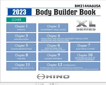 HINO Kravas automašīnu 300 500 700 Sērijas, ML,M,XL Sērijas Pilna Pakete Darbnīca Manual DVD 2022