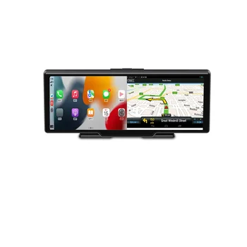 10.26 collu Carplay HD AUTO DVR Spogulis 1080P kameru Ieraksti nakts redzamības Dash Cam App kontrolēt Attālo Auto ADAS GPS 4G