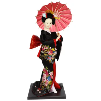Japāņu Kimono Geišas Statuetes Japāņu Meitene Statuja Mājas Biroja Apdare