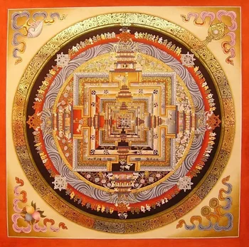 Bunt Buddhistisch Mandala (bild Plakātu Budas Kunst Reliģijas Mākslas Audekla Plakāta Krāsošana Sienas Izdrukāt Mājās Guļamistaba Dekori