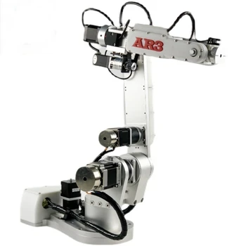 robots maza rakstāmgalda robotu manipulatoru var darboties patvaļīgi, ar slodzi 1.9 kg