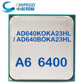 A6-Series A6 6400 A6-6400 6400K 3.9 G 65W Dual-Core CPU Procesors AD640KOKA23HL/AD640BOKA23HL Socket FM2 VIETAS NOLIKTAVĀ