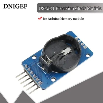 DNIGEF DS3231 AT24C32 IIC Precizitāti RTC Reālā Laika Pulkstenis Atmiņas Moduli Arduino
