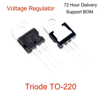 L7812 Trīs termināla Sprieguma Regulators DIP Tranzistors L7812CV Triode Elektronisko Komponentu 1A 12V UZ 220