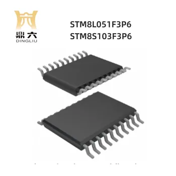 5GAB STM8L051F3P6 STM8S103F3P6 Mikrokontrolleru IC 8-Bitu 20TSSOP