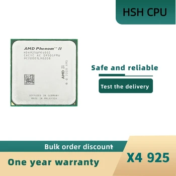 AMD Phenom II X4 925 95W 2.8 GHz Quad-Core CPU Procesors HDX925WFK4DGI./HDX925WFK4DGM Socket AM3