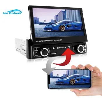 Android FM/AM Automašīnas Radio, Video 9603 2DIN Bagāžnieka BT Savienojumu DVD Auto Stereo Touch Ekrāna MP5 Player