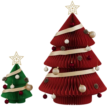 Xl Ziemassvētku Eglītes Mājas Mini Paketi Mazajiem Apdare Shopping Mall Logu Apdare Festivāla Radošās Koks