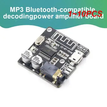 1~10PCS Blue-tooth-saderīgu 5.0/4.1 Audio Uztvērēju Valdes USB 5V Strāvas Bezvadu Mūzikas Modulis 3.7-5V MP3 Lossless Decoder Valde
