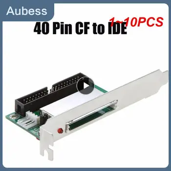 1~10PCS 40-Pin KF compact flash karti līdz 3.5 converter IDE adapter PCI turētājs aizmugurējā paneļa