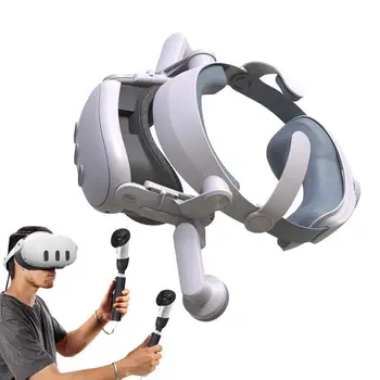 Austiņu Galvas Siksna VR Piederumi Komfortu Audio Siksna, Regulējama VR Headstrap Nomaiņa Piederumi Uzlabota Skaņas