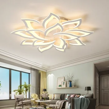 Ziemeļvalstu mūsdienu minimālisma LED lotus kulons gaismas, Lai telpu apdares viesistabas, ēdamistabas, guļamistabas piekariņu gaismas