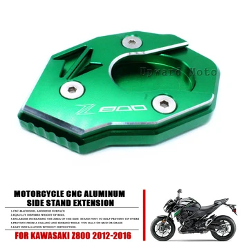 Par Kawasaki Z800 Z 800 2012 2013 2014 2015 2016 Motociklu Alumīnija Pusē Stāvēt palielinātāju, noteikti Statīvs Paplašinājuma Plate pad