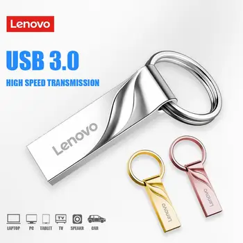 Lenovo Usb Flash Diski 128GB Extreme USB 3.0 512 GB Radošo Pen Drive 1 TB 2 TB Datu Backup Usb Atmiņu un 256 gb Dāvanu Micro Usb Stick