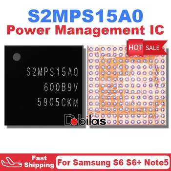 3Pcs/Daudz S2MPS15A0 Samsung 5. Piezīme S6 G9200 S6+ G920F BGA Strāvas IC Enerģijas Pārvaldība Piegādes PM IC Integrālo Mikroshēmu