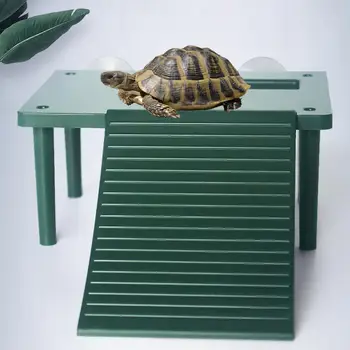 Bruņurupucis Milzu Platformu Burr-Bezmaksas Gluda Virsma Izklaides Kāpšanas Kāpnes Akvāriju Ainavu Apdare Biotopu Dekoriem