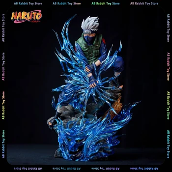 Naruto Attēls 23cm Hatake Kakashi Anime Skaitļi Kakashi Statuetes PVC Statuja Modeļu Lelle Kolekcija Rotājumu, Rotaļlietu Dāvanu Galda Decora